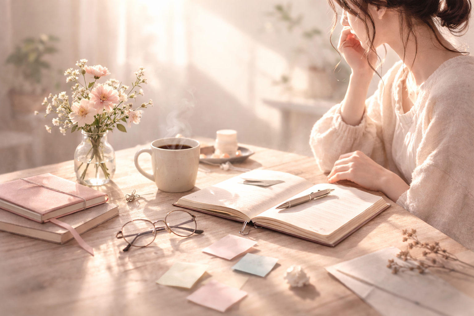 人間関係に疲れた女性